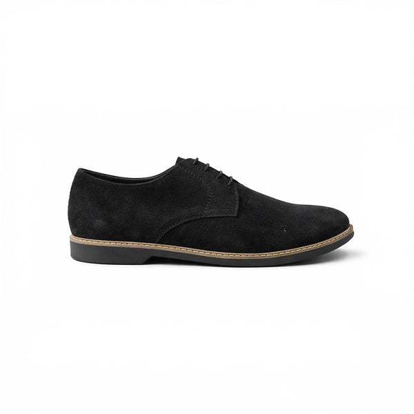 Derby Suede Formal Black
