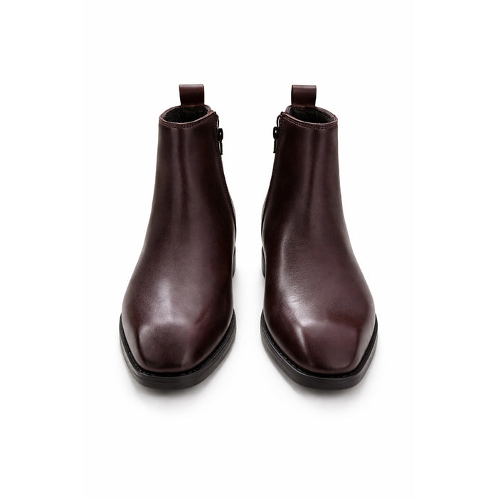 Cherry Cuban Heel Chelsea